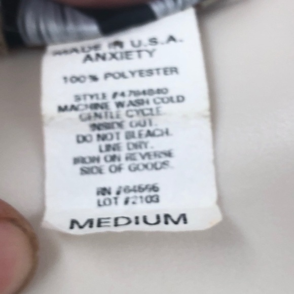 Copper  key women’s black and white top size Med - Picture 10 of 11